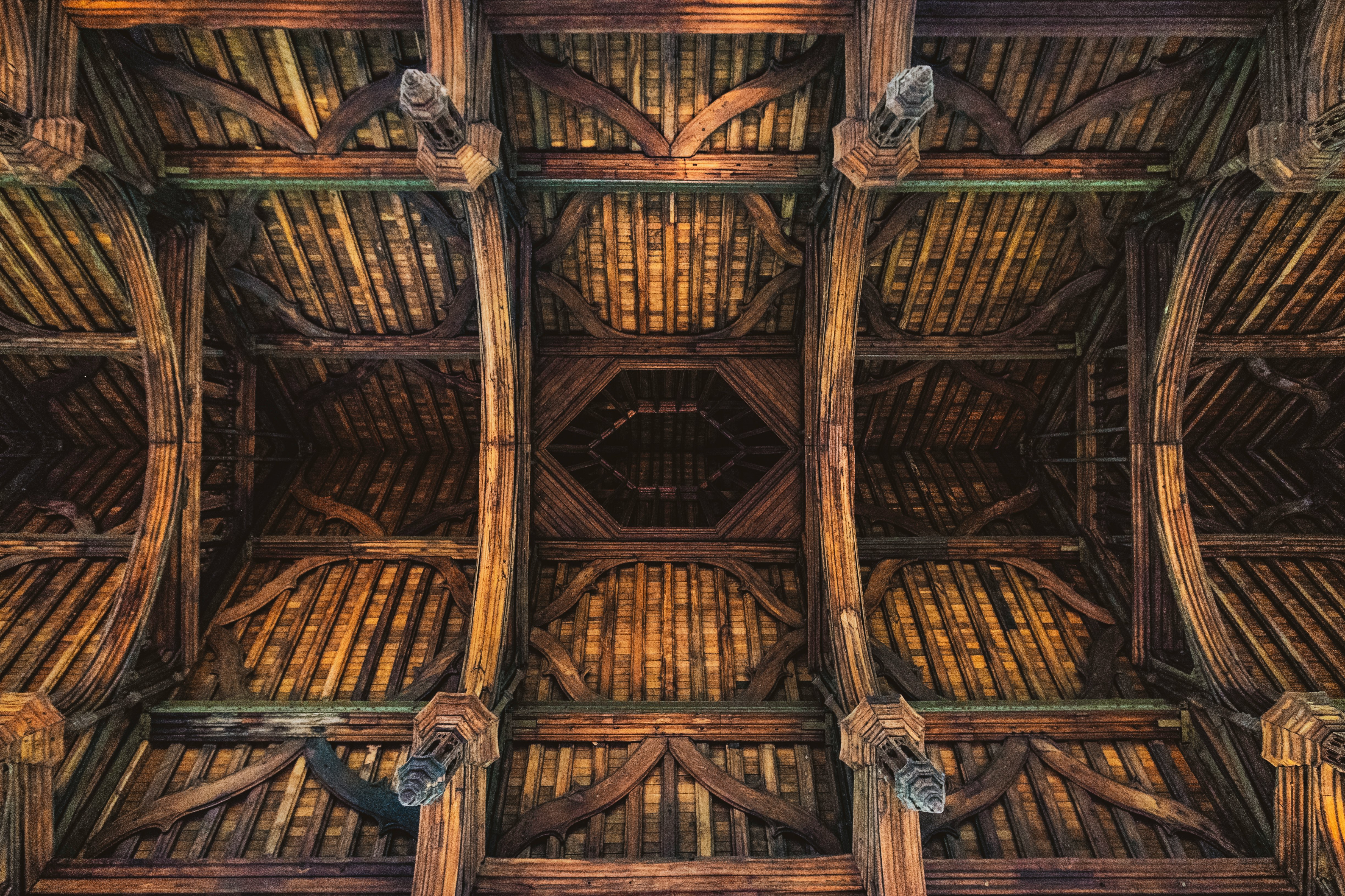 brown wooden building ceiling illustration